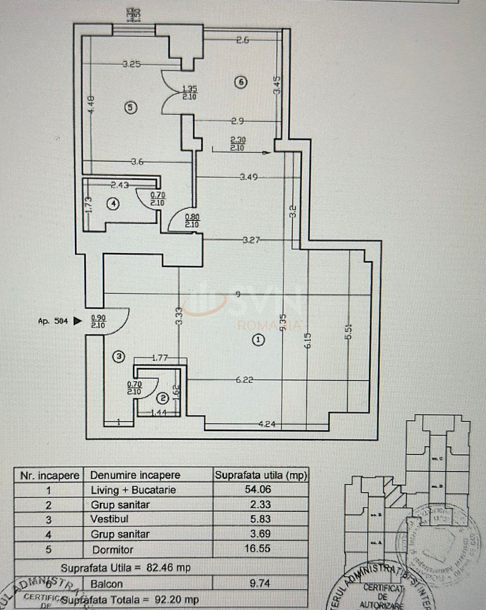 Apartament, 2 camere Bucuresti/Pipera