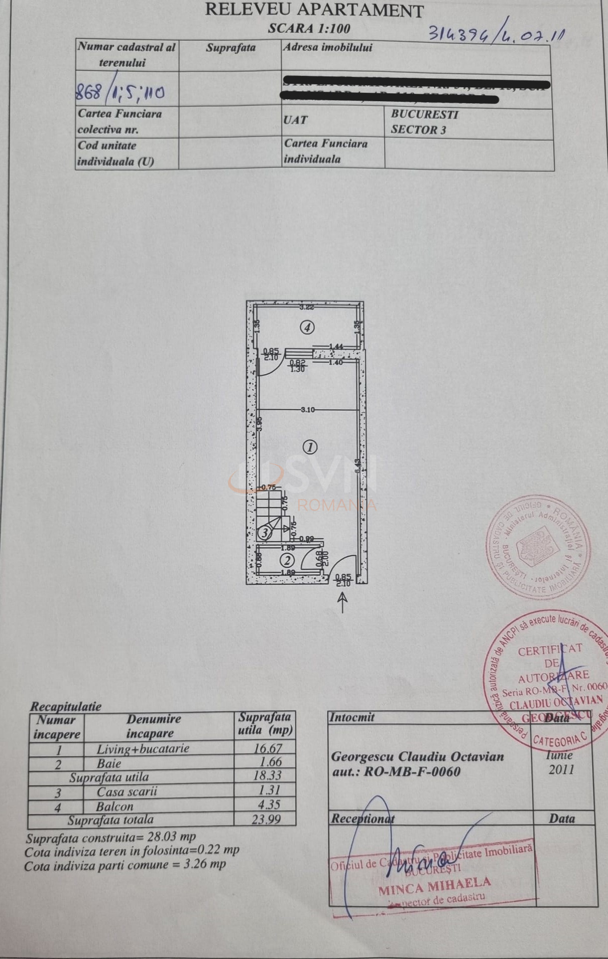 Apartament, 2 camere Bucuresti/Dristor