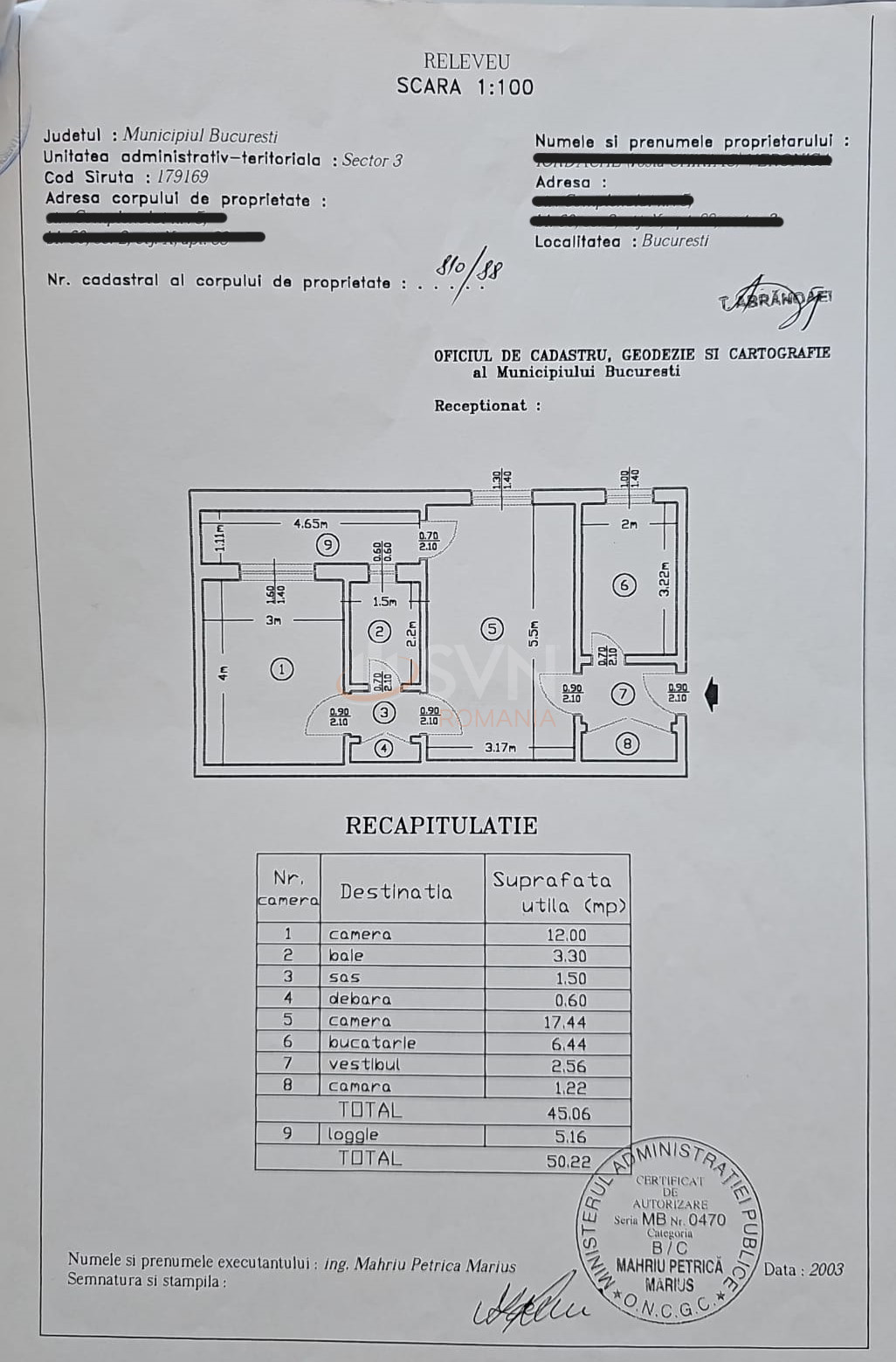 Apartament, 2 camere Bucuresti/Dristor