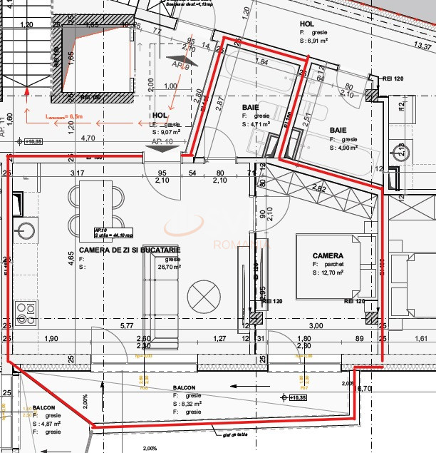 Apartament, 2 camere Cluj/Piata Mihai Viteazul