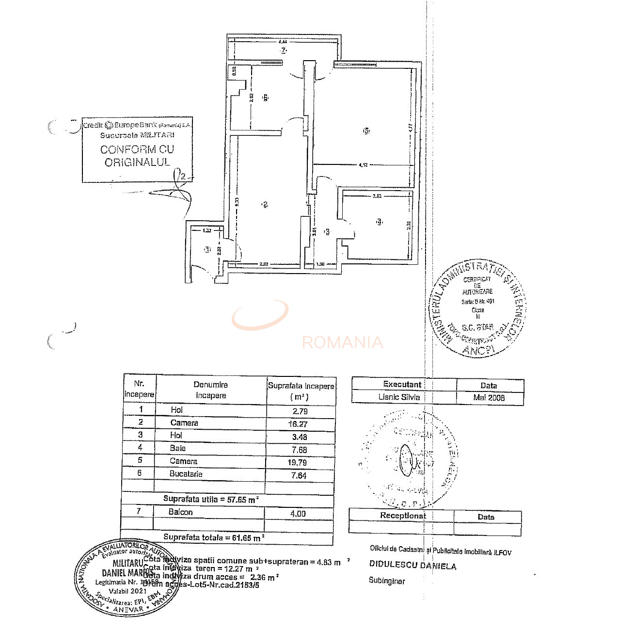 Apartament, 2 camere Ilfov/Bragadiru