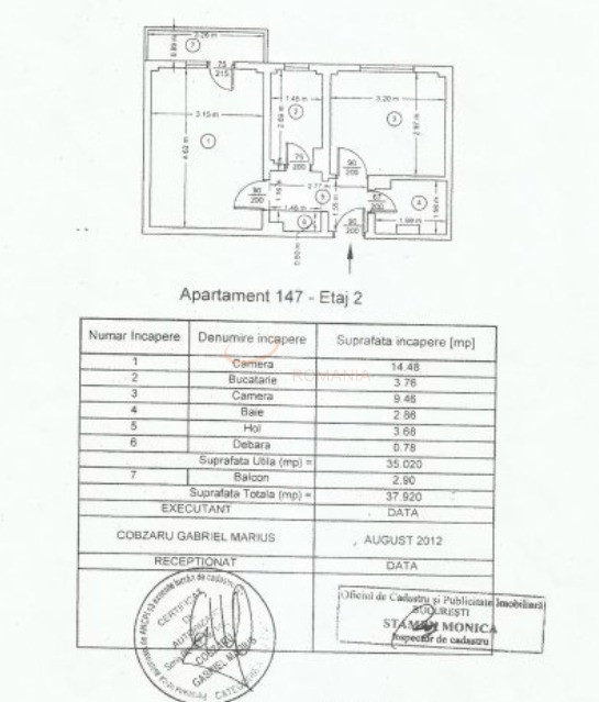 Apartament, 2 camere Bucuresti/Colentina