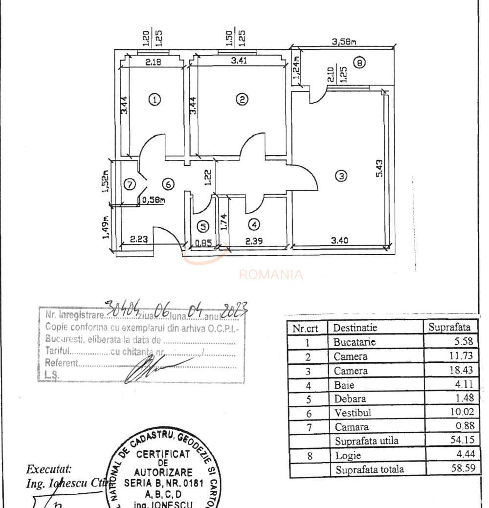 Apartament, 2 camere Bucuresti/Tineretului