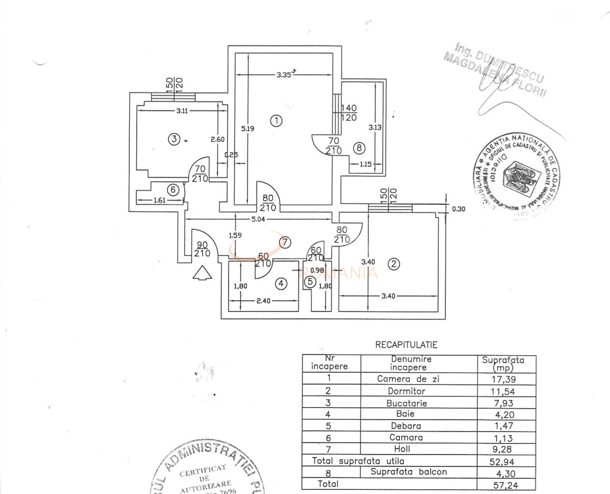 Apartament, 2 camere Bucuresti/Stefan Cel Mare