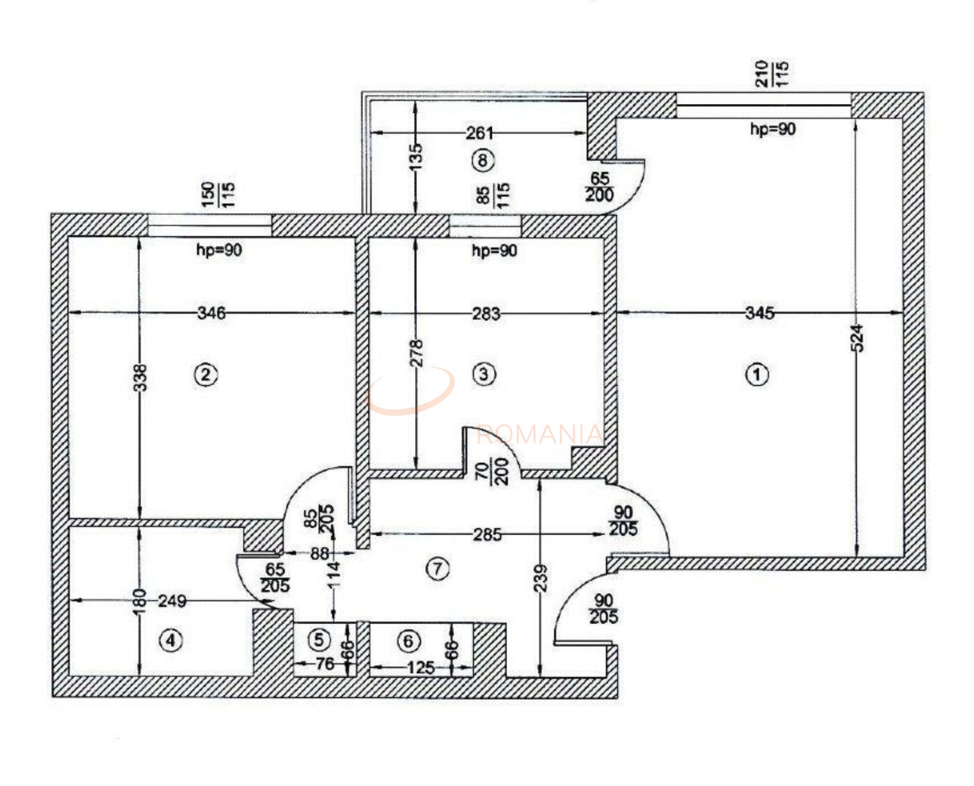 Apartament, 2 camere Bucuresti/Dorobanti