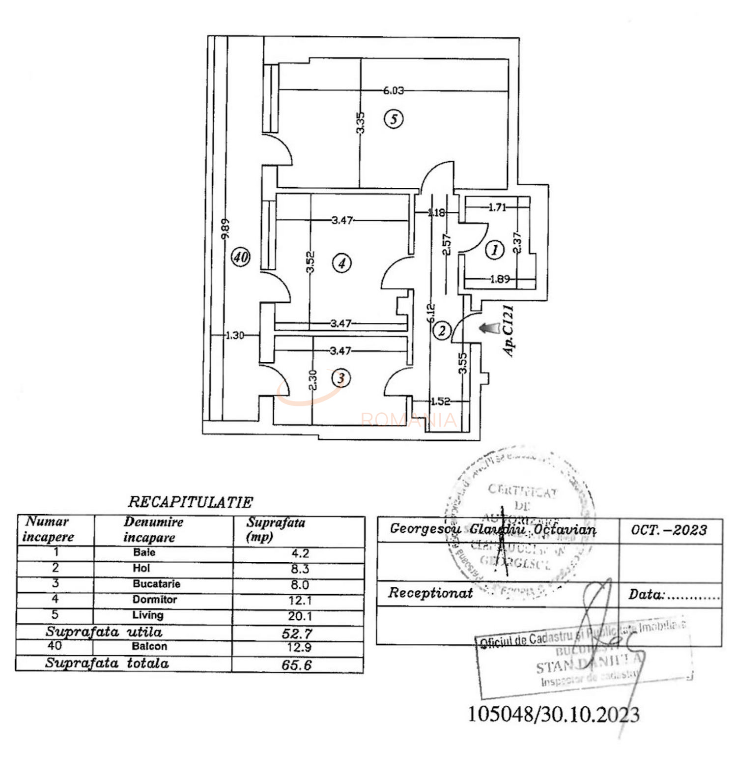Apartament, 2 camere Bucuresti/Timpuri Noi