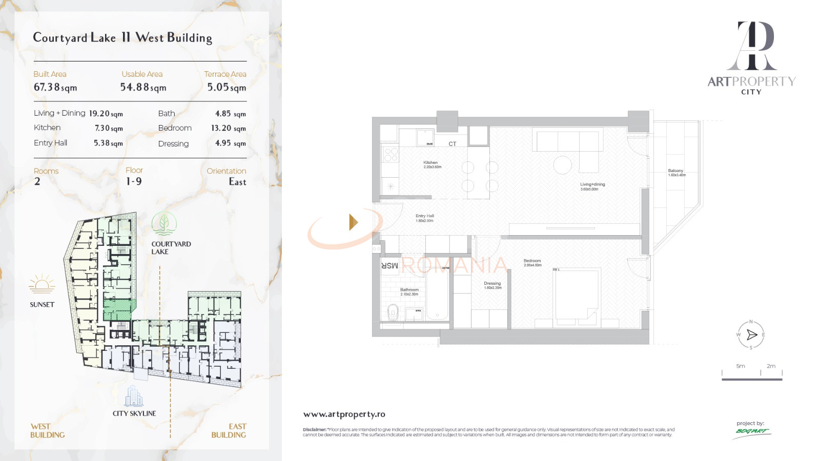 Apartament, 2 camere Bucuresti/Straulesti