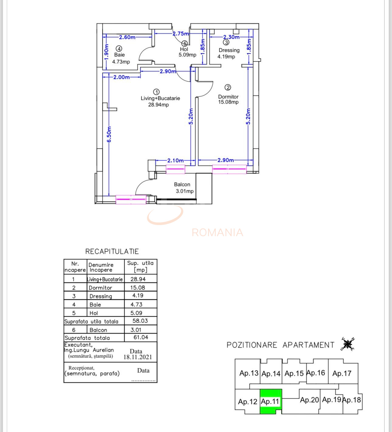 Apartament, 2 camere Bucuresti/Pipera