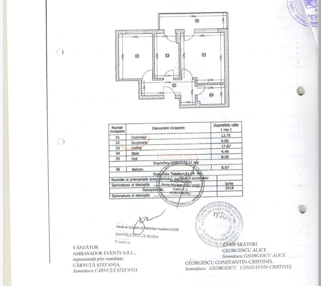 Apartament, 2 camere Ilfov/Otopeni