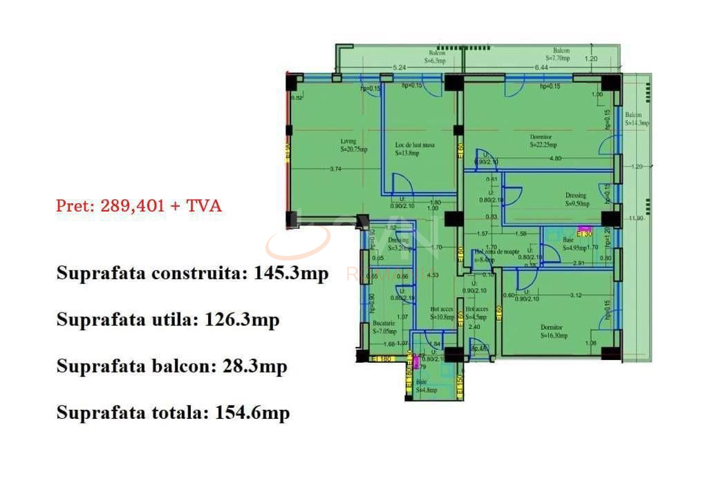 Apartament, 2 camere Bucuresti/Sisesti