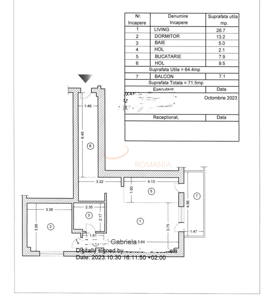 Apartament, 2 camere Bucuresti/Pipera