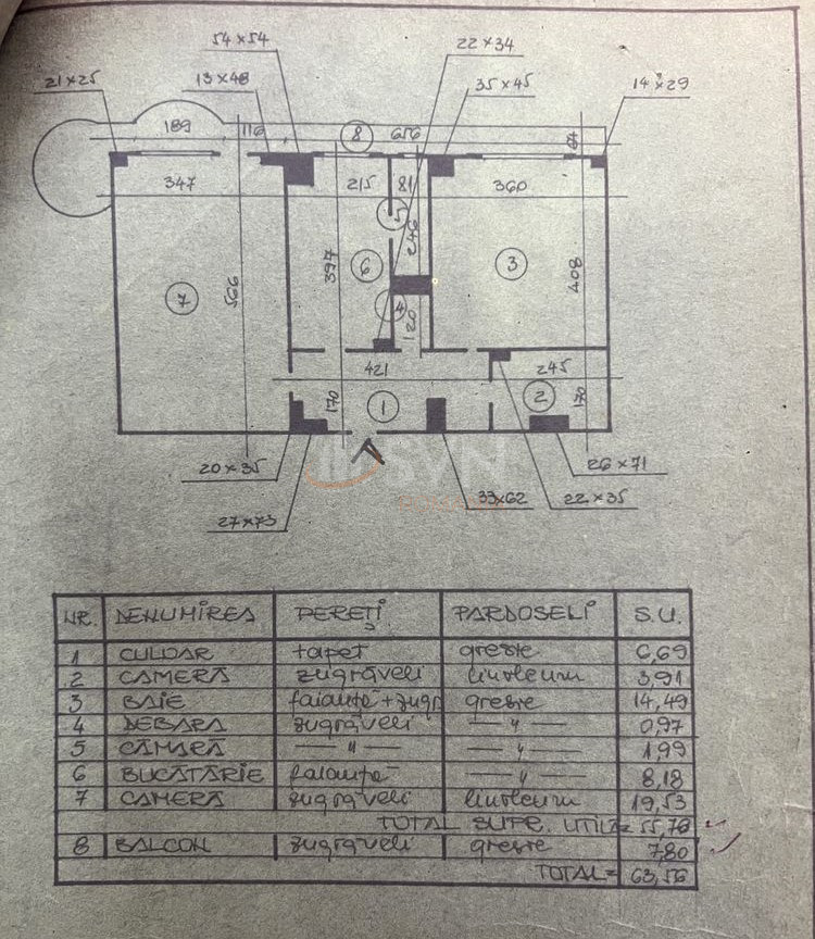 Apartament, 2 camere Bucuresti/Dristor