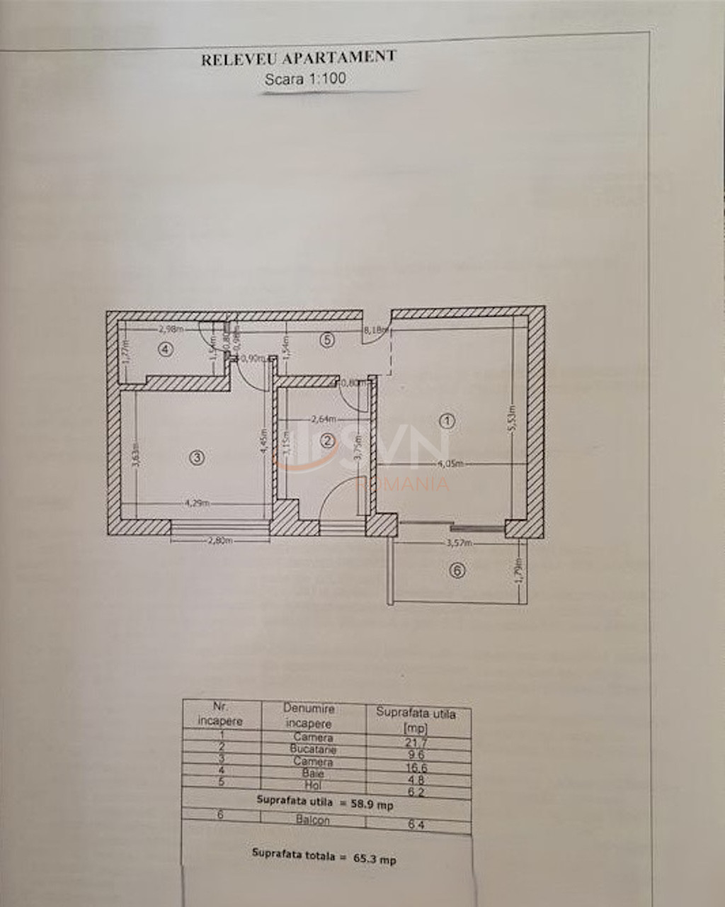 Apartament, 2 camere Bucuresti/Herastrau