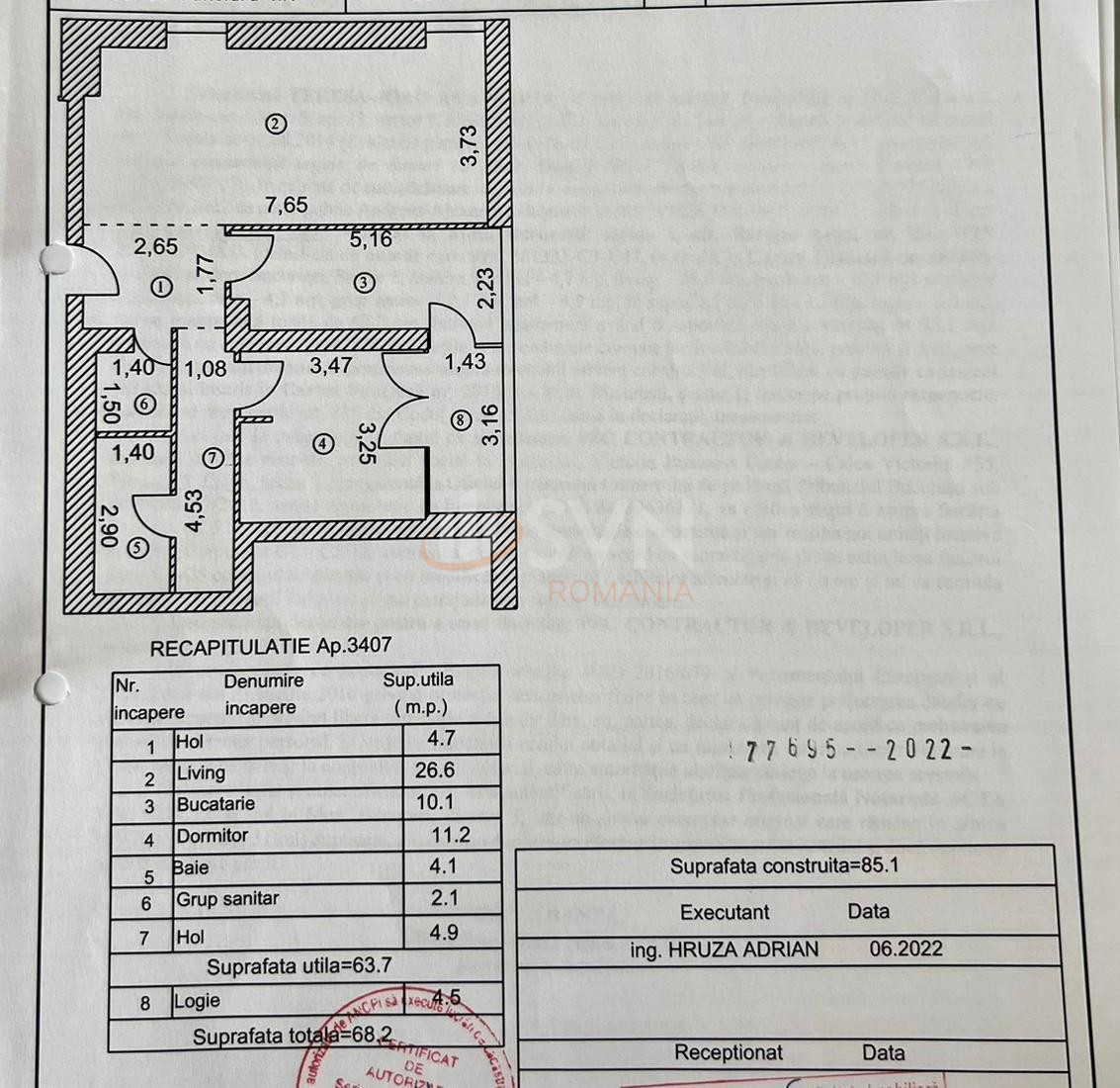 Apartament, 2 camere Bucuresti/Herastrau