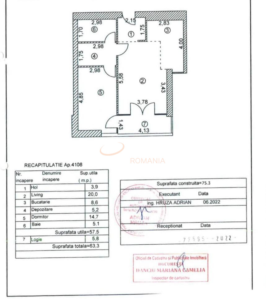 Apartament, 2 camere Bucuresti/Herastrau