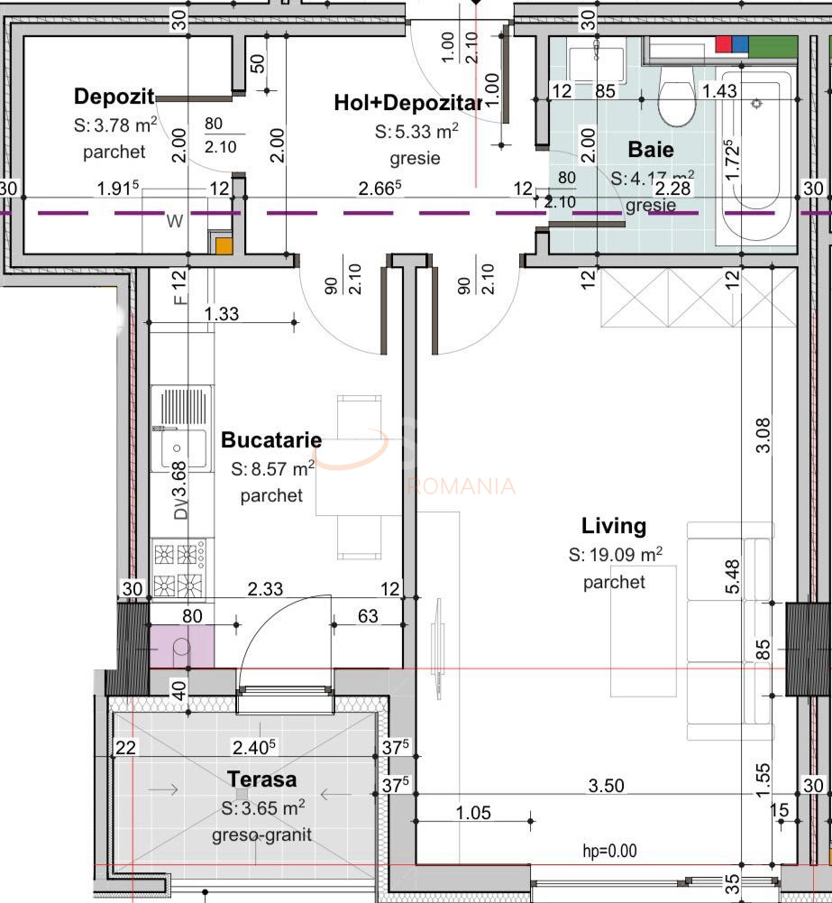 Apartament, 2 camere Cluj/Gheorgheni