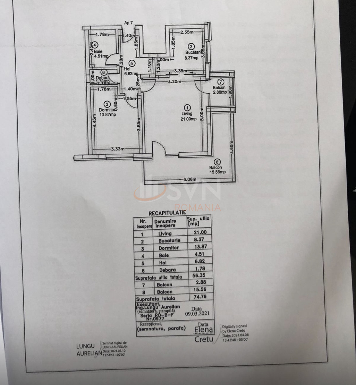 Apartament, 2 camere Bucuresti/Pipera