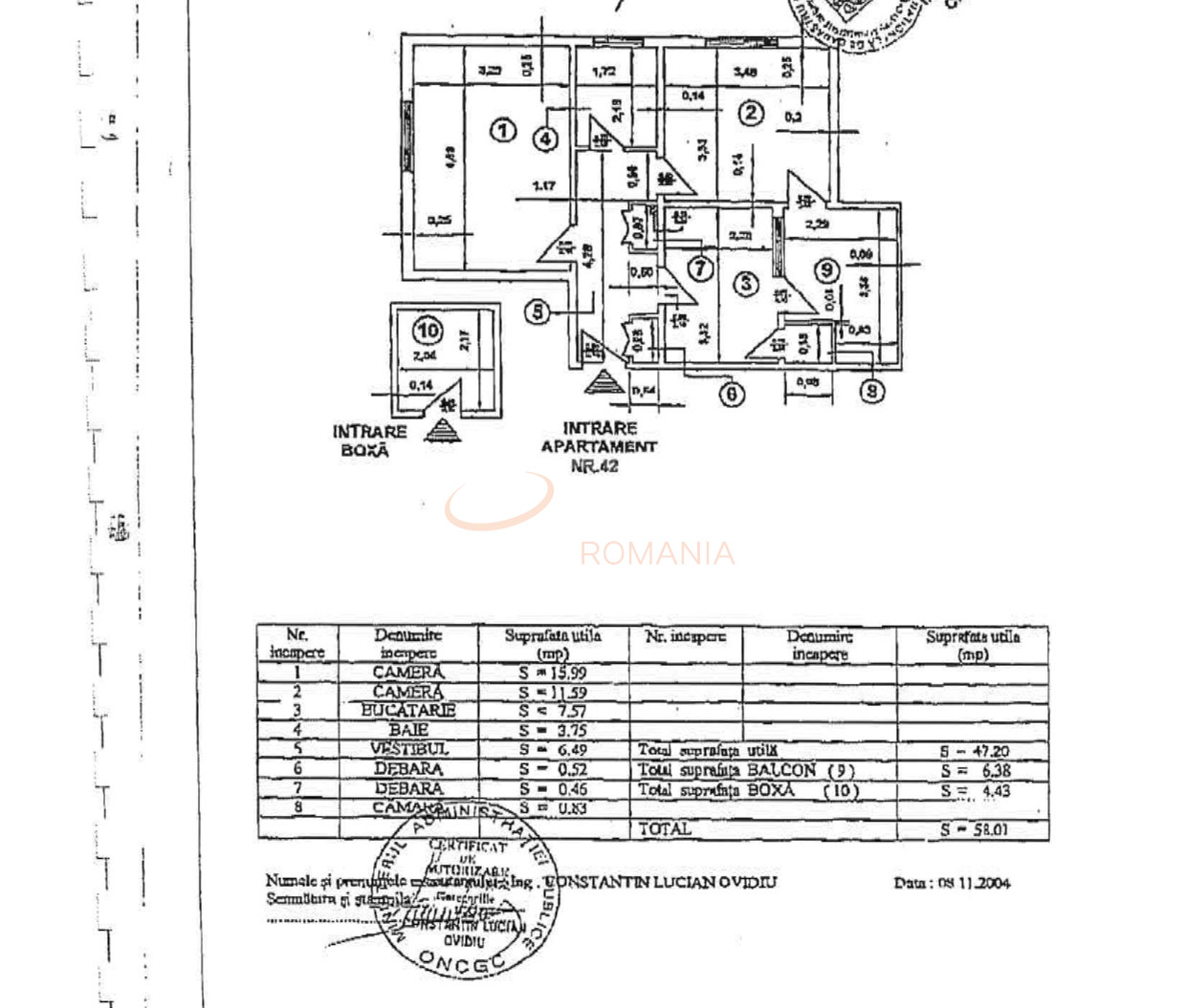 Apartament, 2 camere Bucuresti/Baba Novac