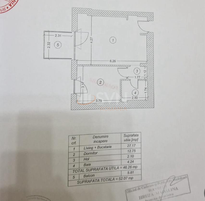 Apartament, 2 camere Bucuresti/Herastrau