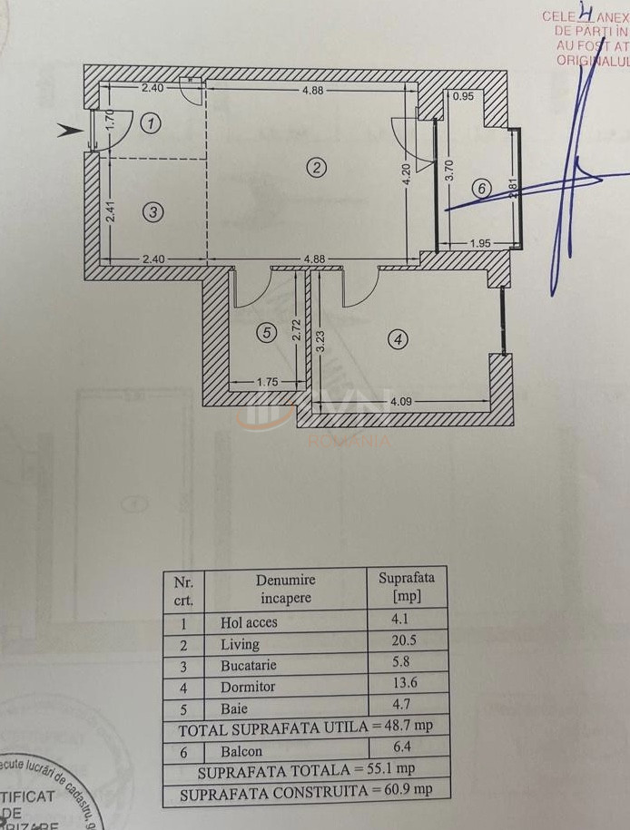 Apartament, 2 camere Bucuresti/Cotroceni