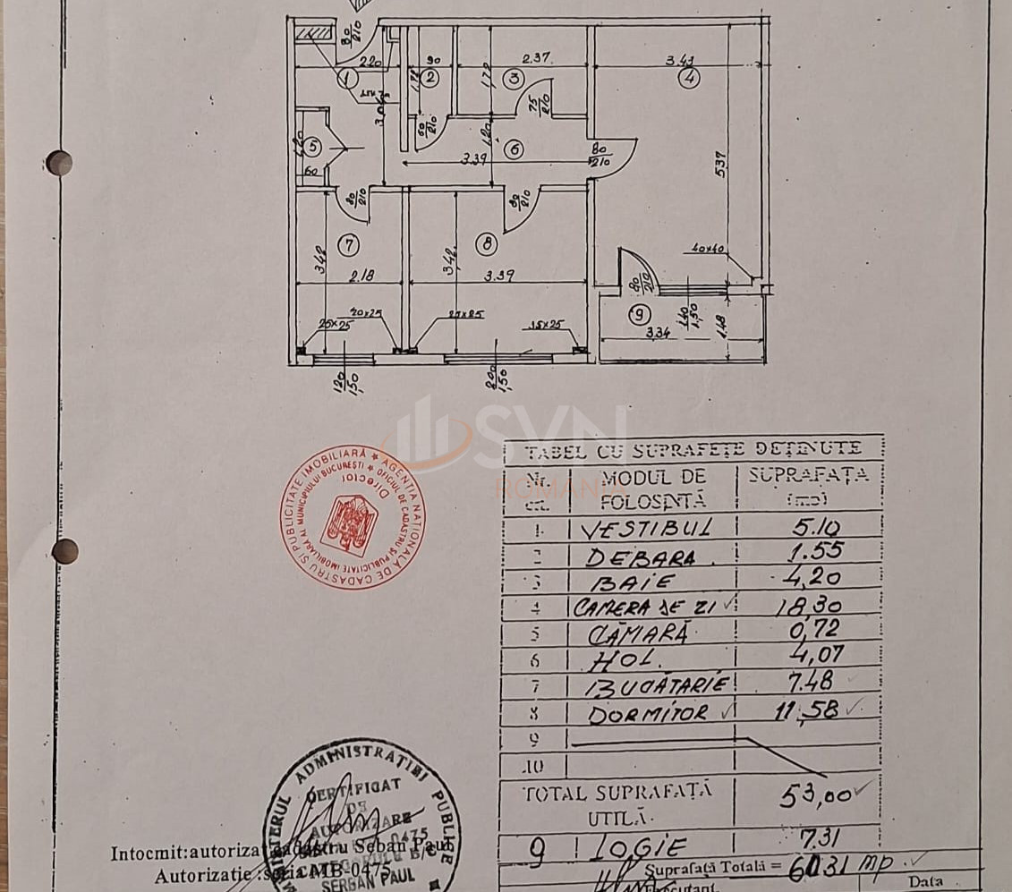 Apartament, 2 camere Bucuresti/Lacul Tei