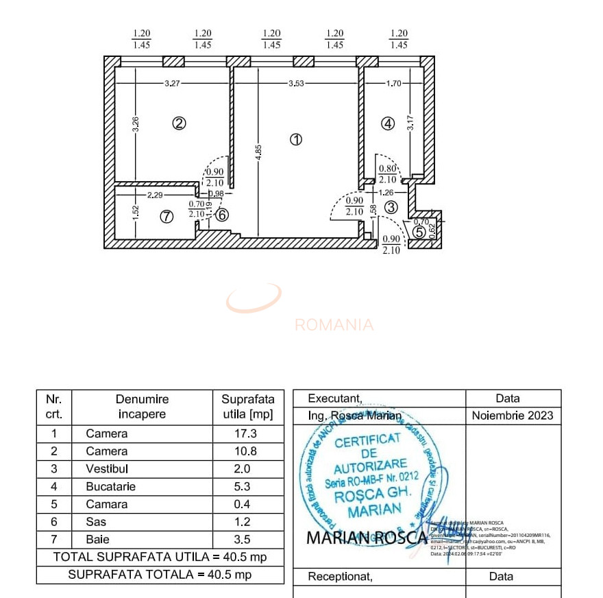 Apartament, 2 camere Bucuresti/Cismigiu