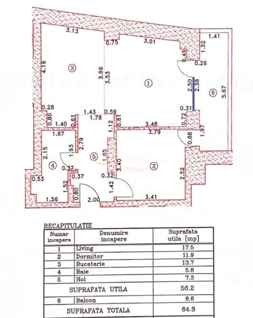 Apartament, 2 camere Bucuresti/Cotroceni