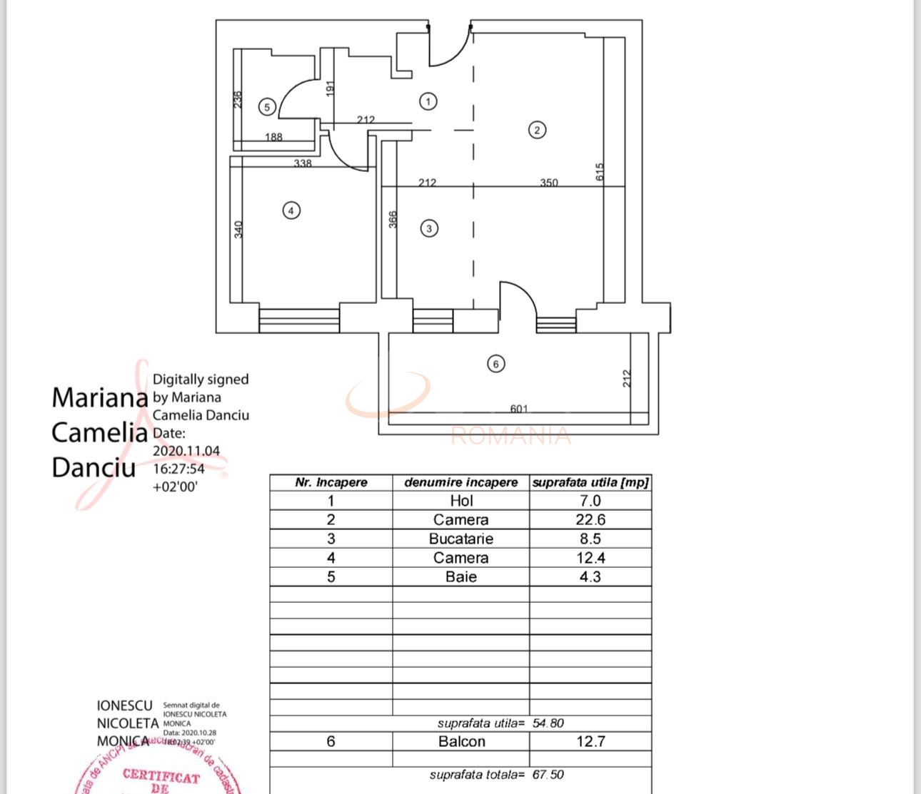 Apartament, 2 camere Bucuresti/Aviatiei