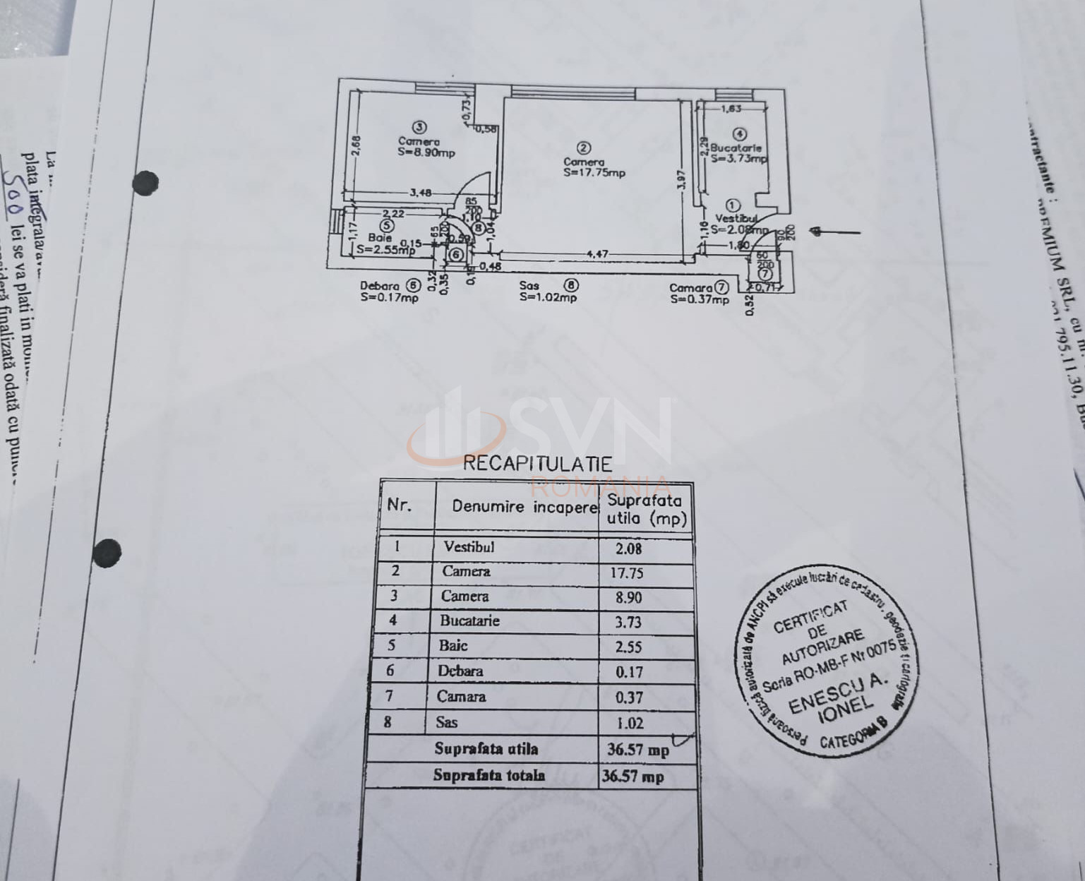 Apartament, 2 camere Bucuresti/Gara De Nord