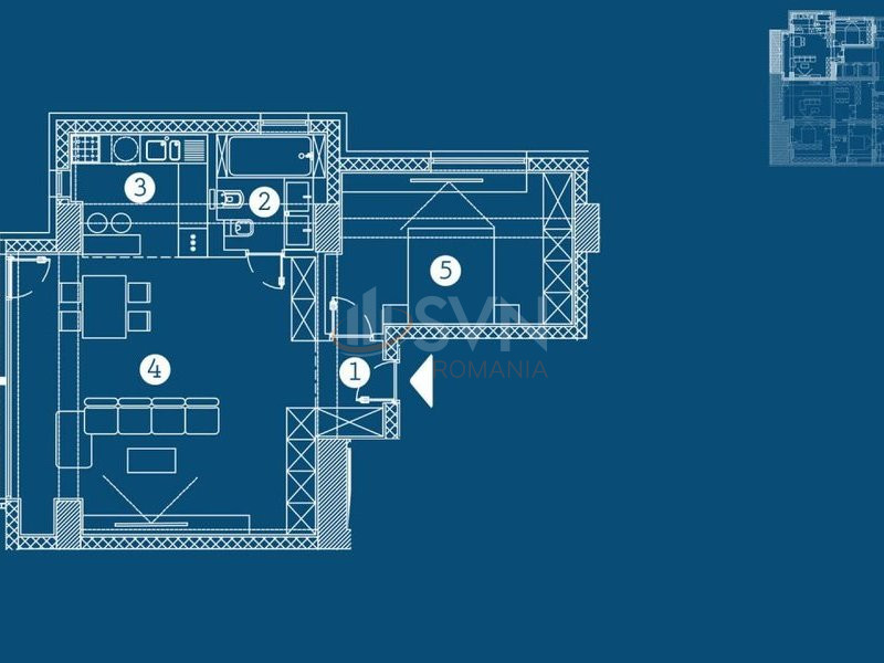 Apartament, 2 camere Bucuresti/Floreasca