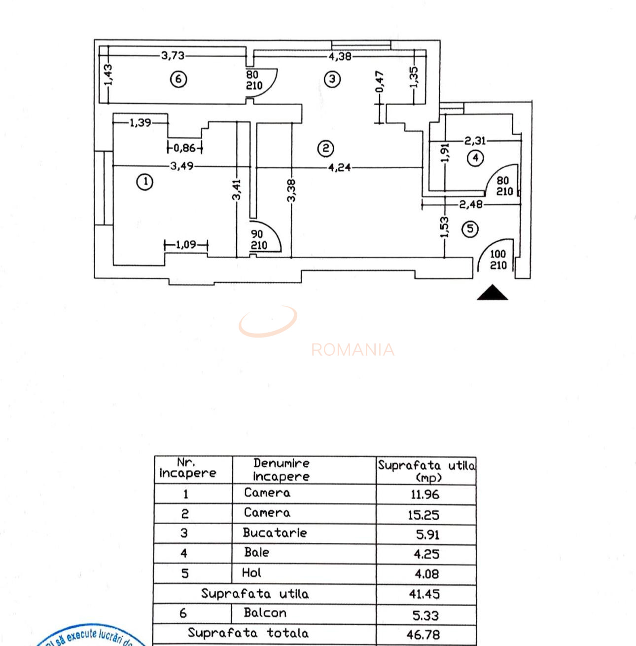 Apartament, 2 camere Bucuresti/Vitan