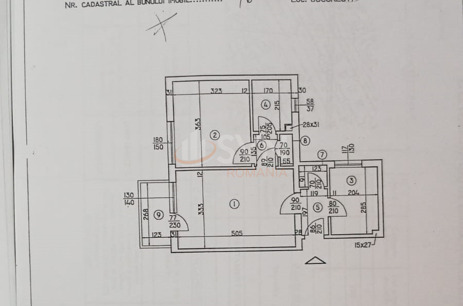Apartament, 2 camere Bucuresti/Ferdinand
