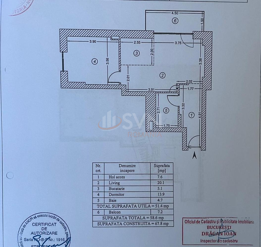 Apartament, 2 camere Bucuresti/Cotroceni