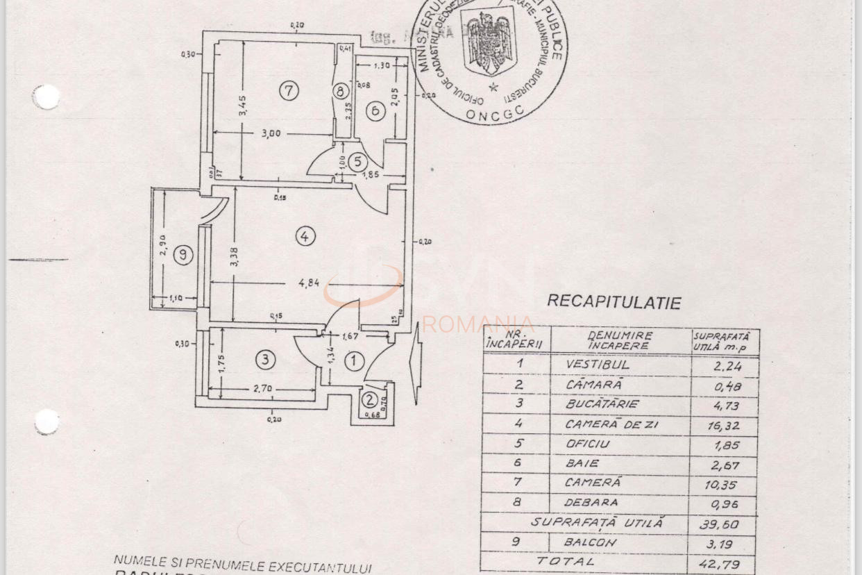 Apartament, 2 camere Bucuresti/Gara De Nord