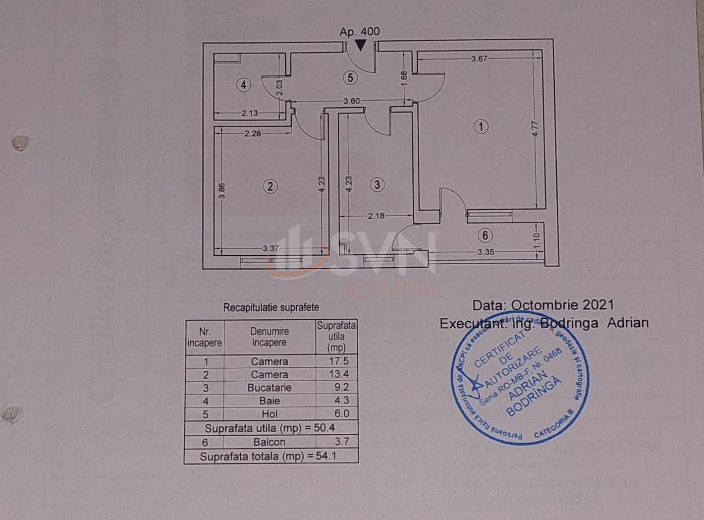 Apartament, 2 camere Bucuresti/Lujerului