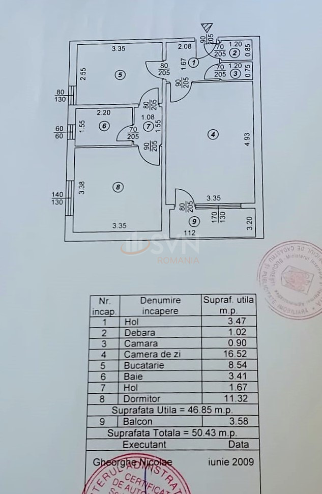 Apartament, 2 camere Bucuresti/Giulesti