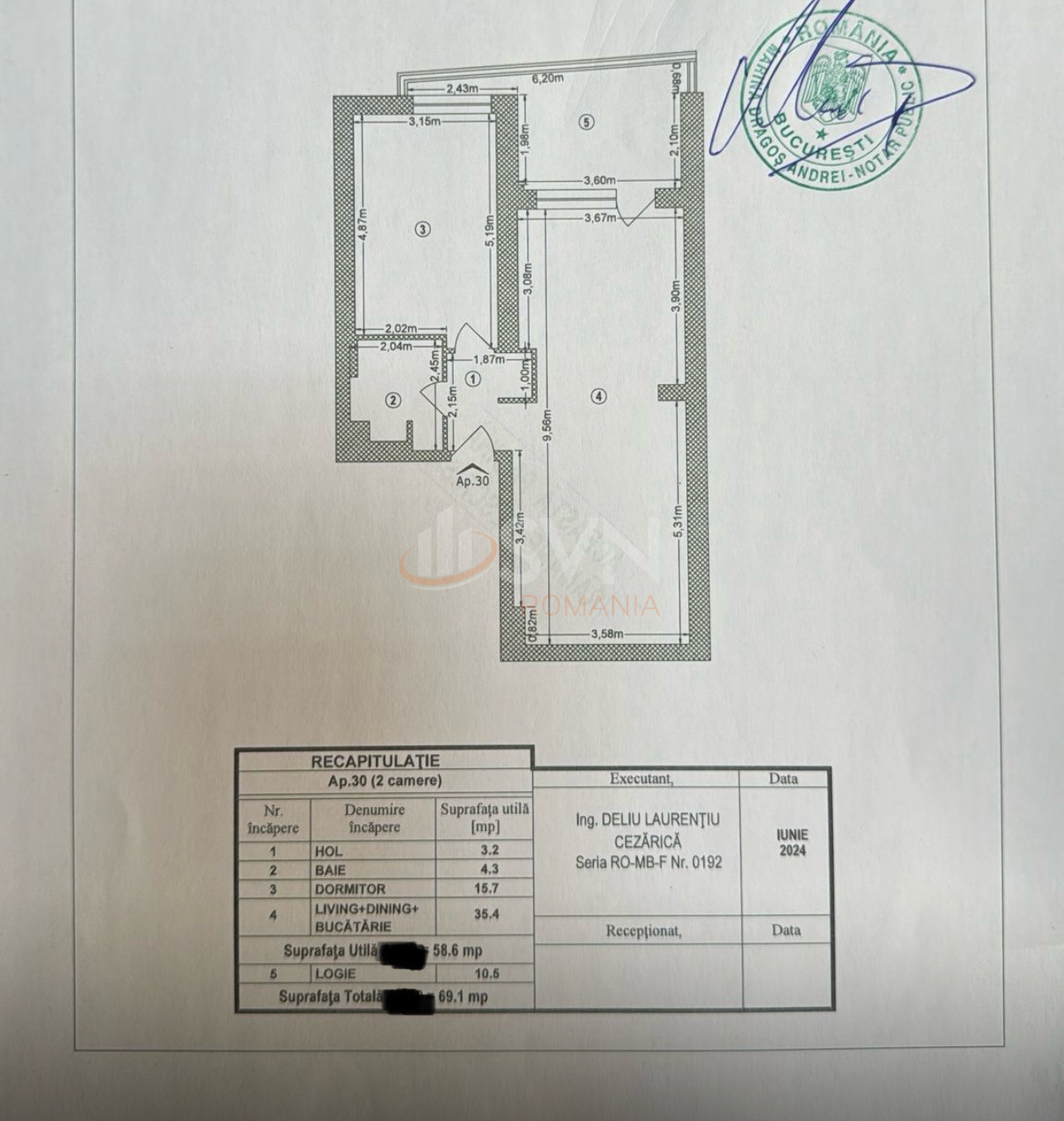 Apartament, 2 camere Bucuresti/Dristor