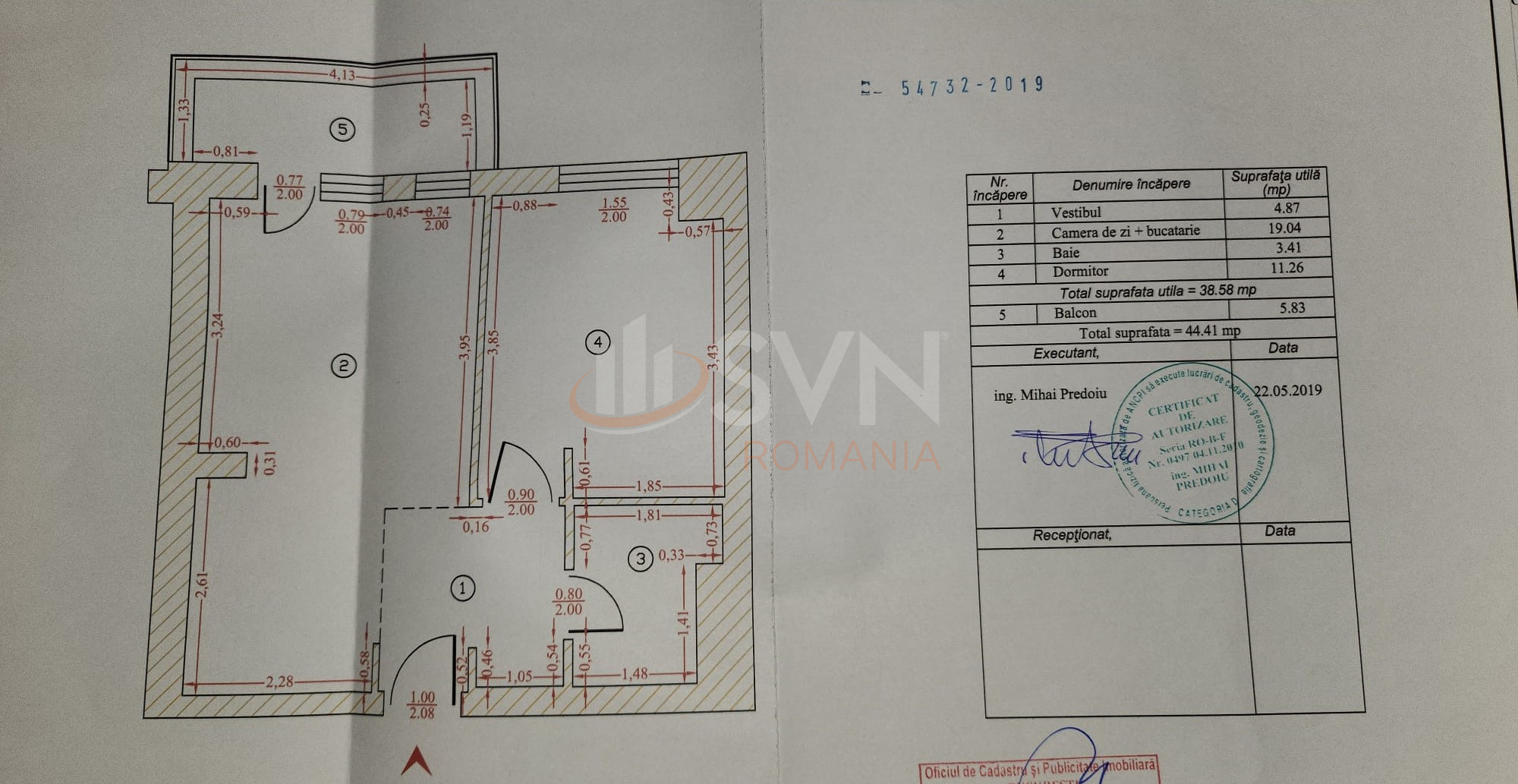 Apartament, 2 camere Bucuresti/Barbu Vacarescu