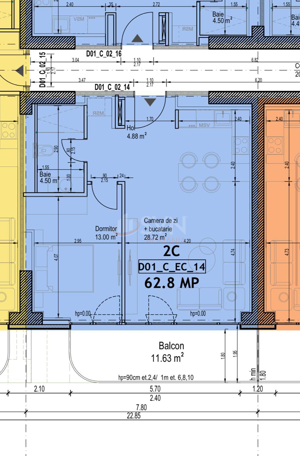 Apartament, 2 camere Bucuresti/Lacul Tei