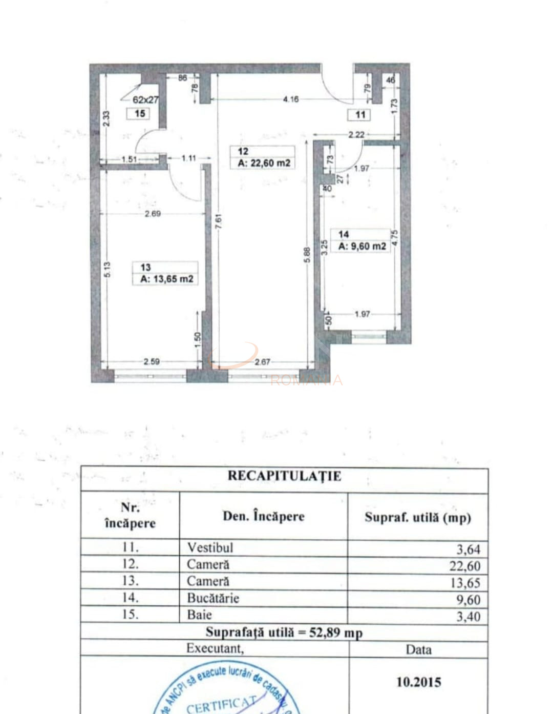 Apartament, 2 camere Bucuresti/Timisoara