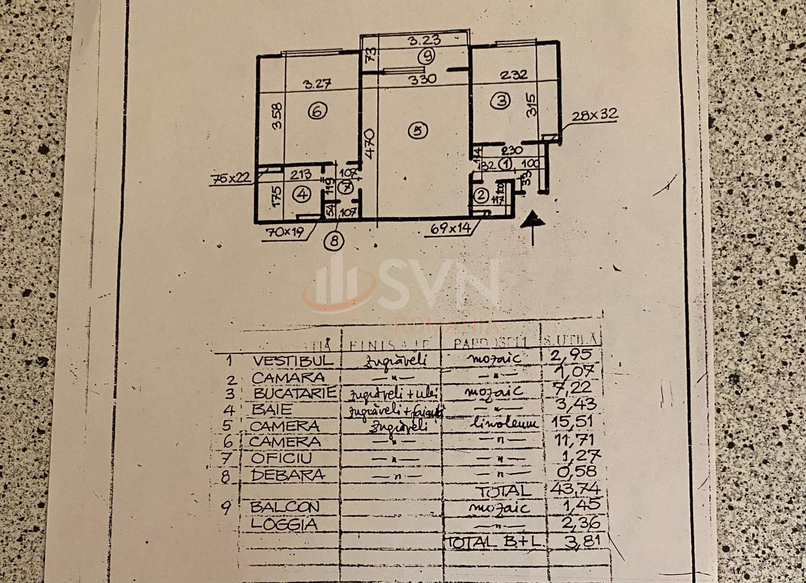 Apartament, 2 camere Bucuresti/Pajura