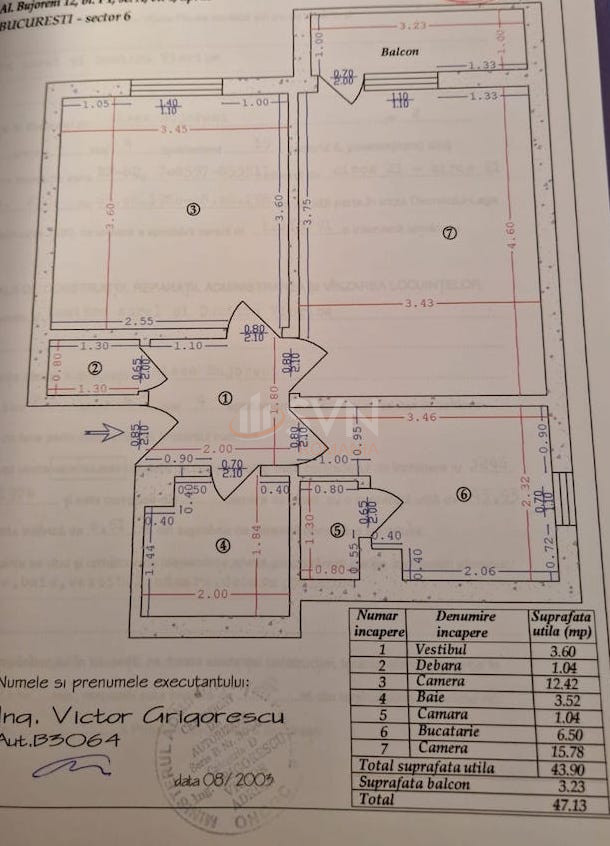 Apartament, 2 camere Bucuresti/Drumul Taberei