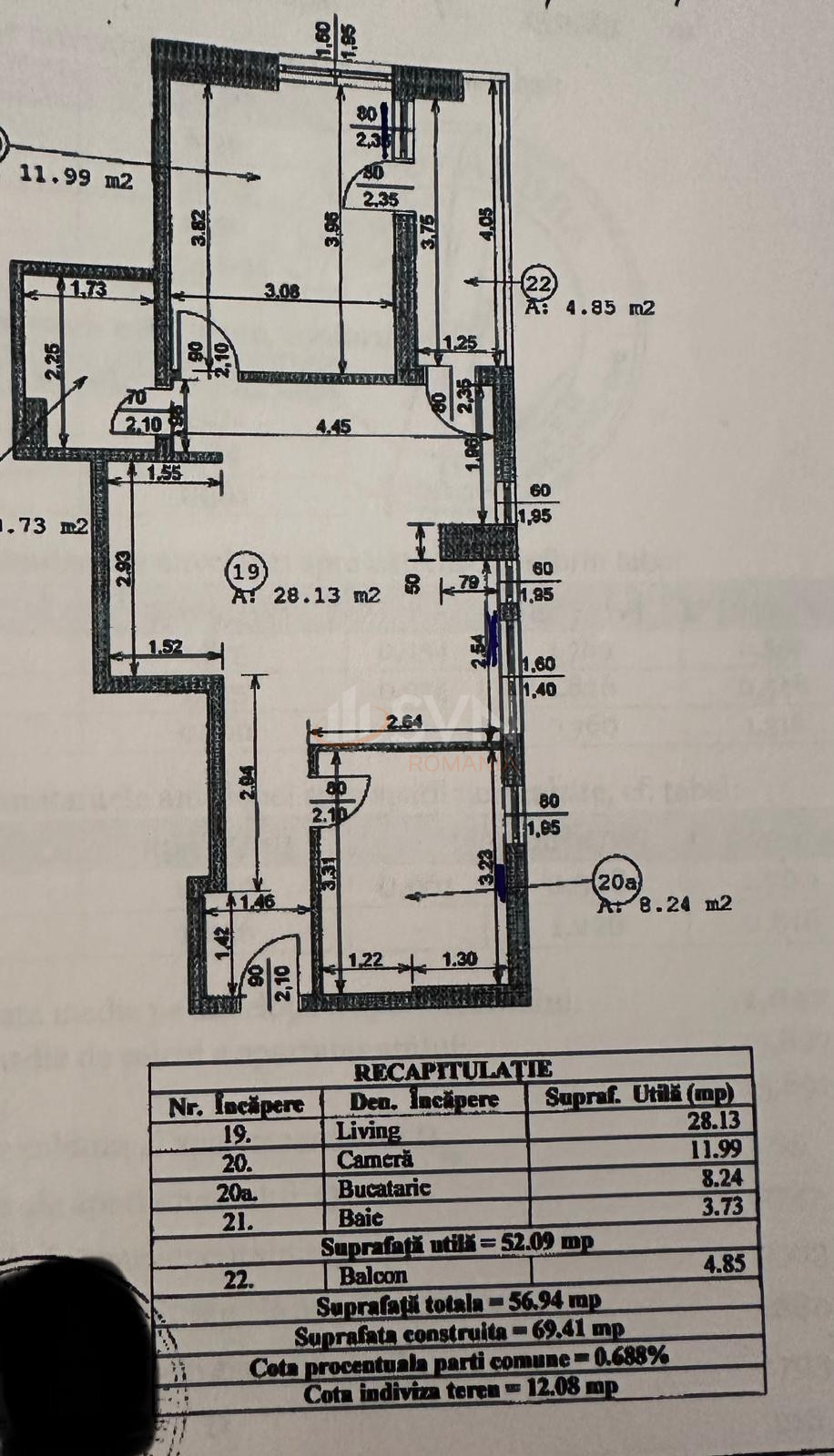 Apartament, 2 camere Bucuresti/13 Septembrie