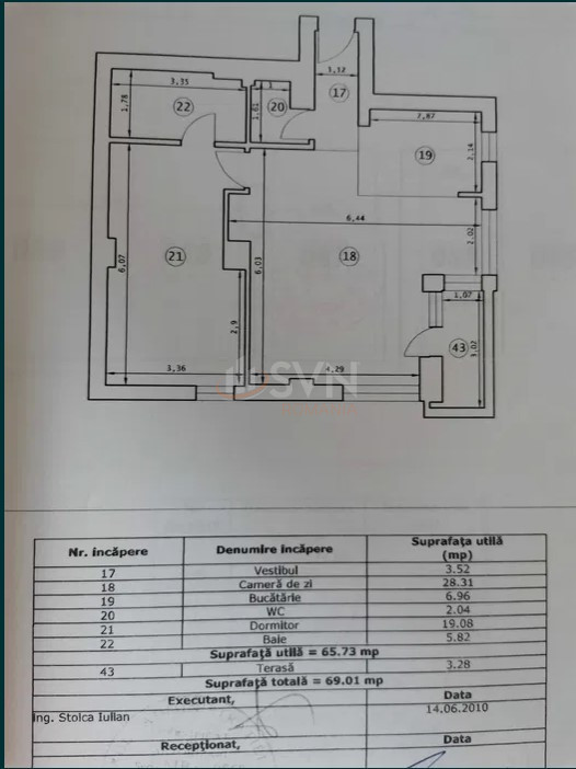 Apartament, 2 camere Bucuresti/Pipera
