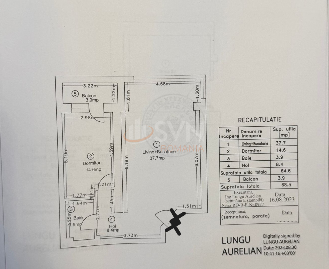 Apartament, 2 camere Bucuresti/Pipera