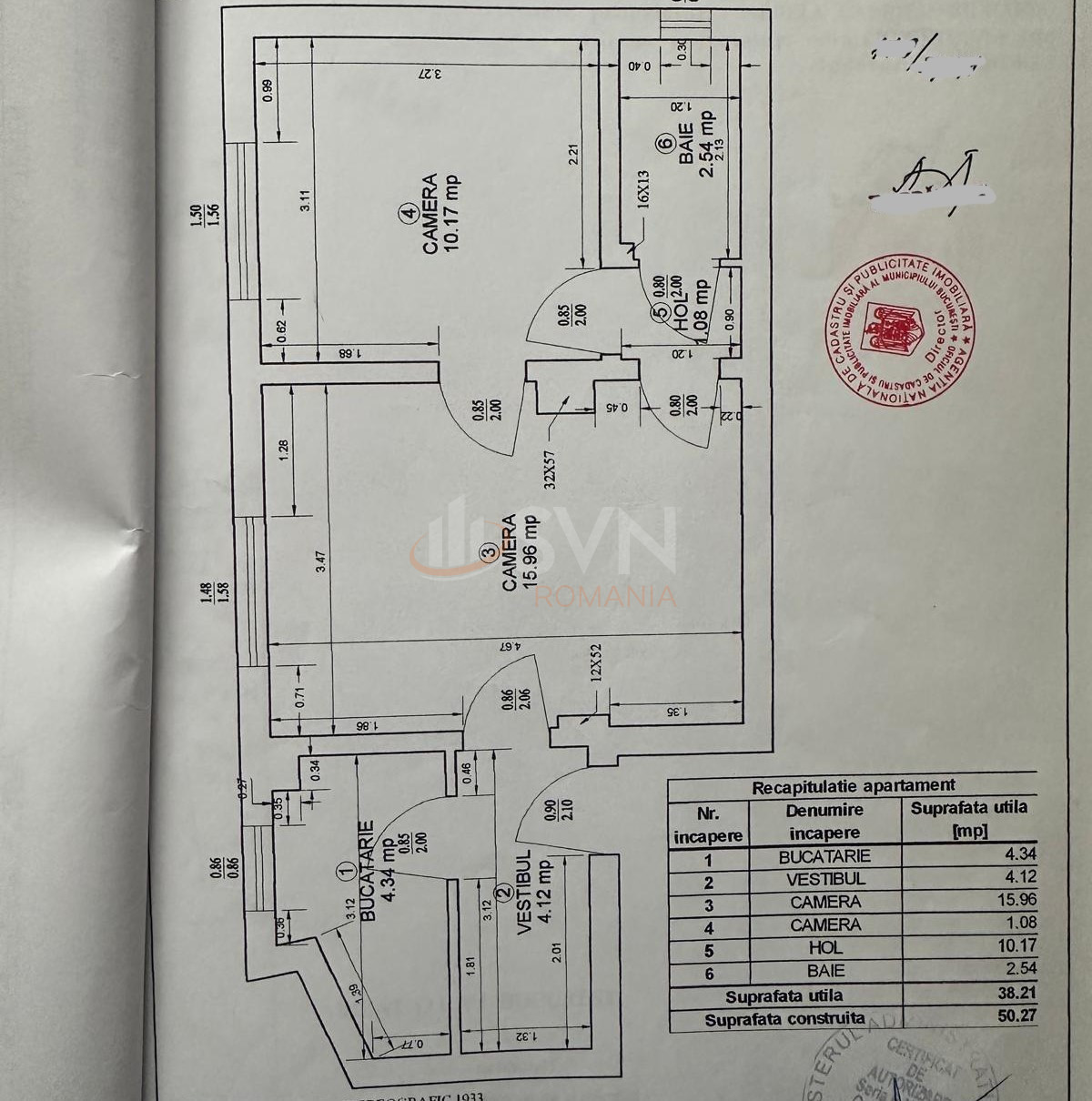 Apartament, 2 camere Bucuresti/Piata Romana
