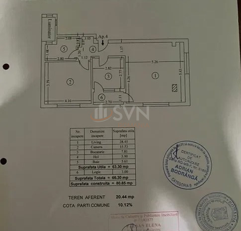 Apartament, 2 camere Bucuresti/1 Mai