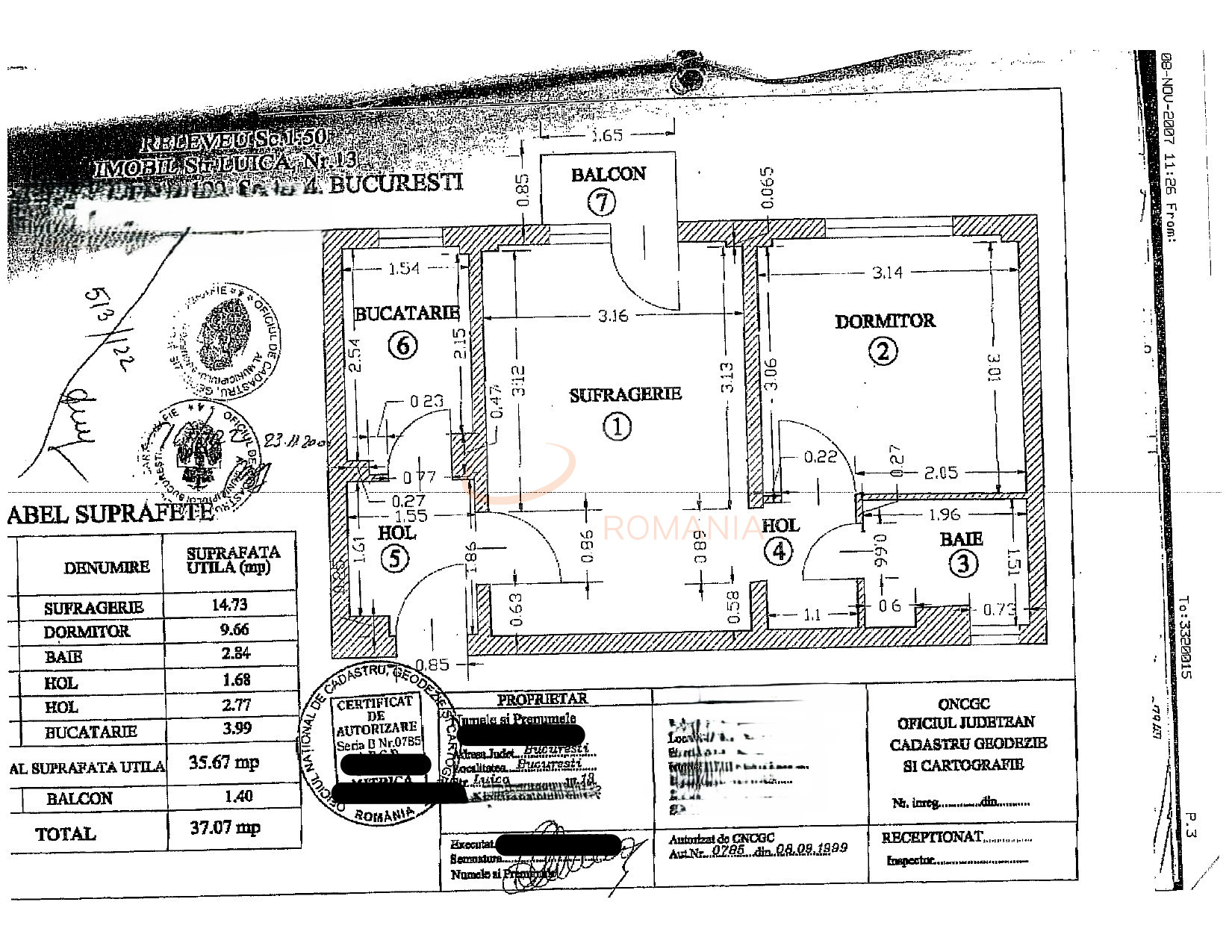 Apartament, 2 camere Bucuresti/Berceni