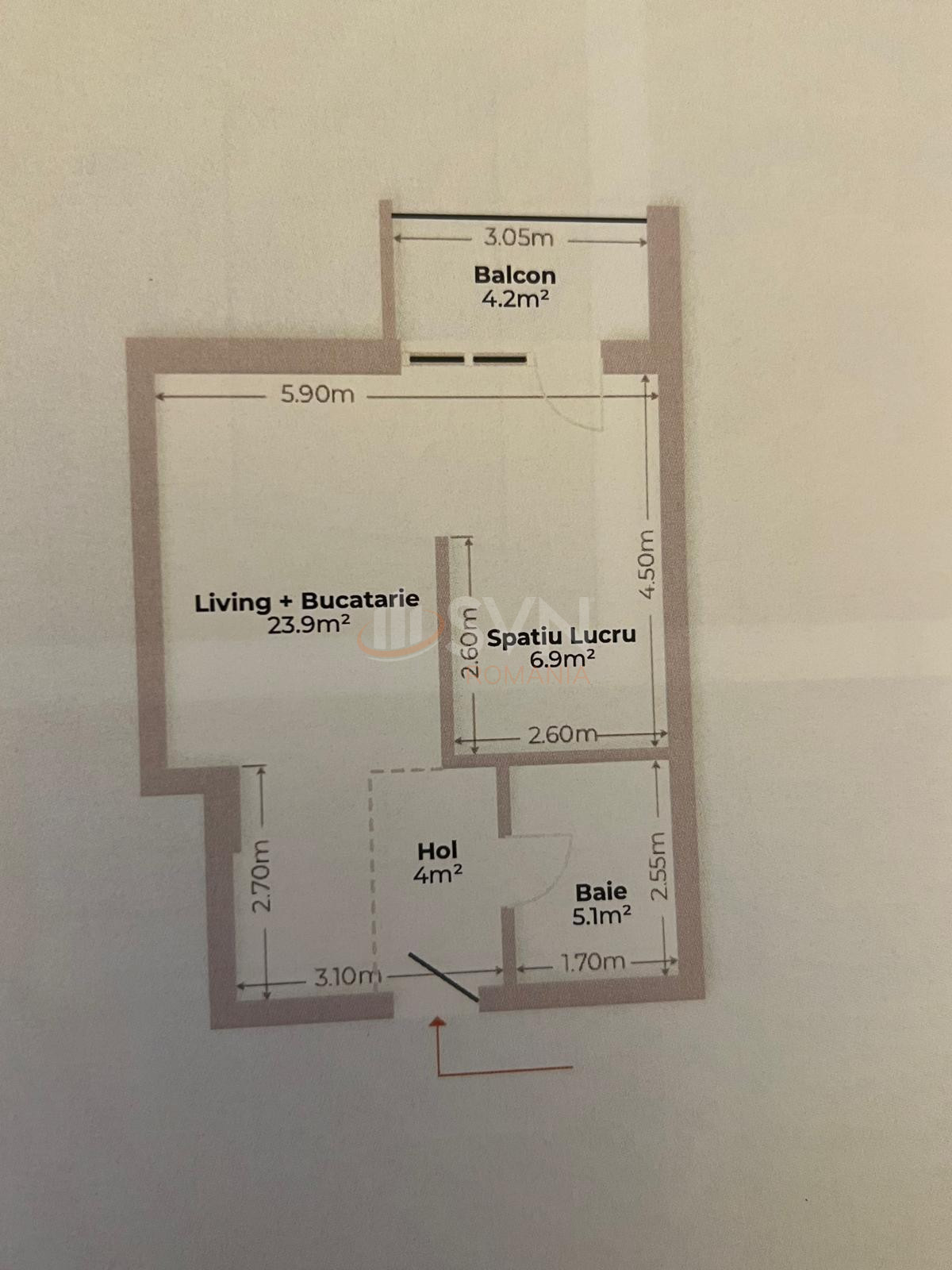 Apartament, 2 camere Bucuresti/Pipera