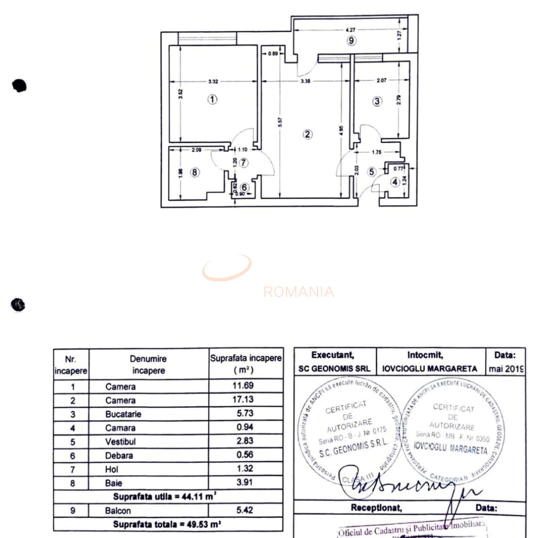 Apartament, 2 camere Bucuresti/Gara De Nord